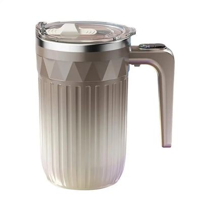 450ml Automatic Self Stirring Coffee Mug Temperature Display Auto Stirring Heating Mixer Cup Large Capacity Magnetic Function