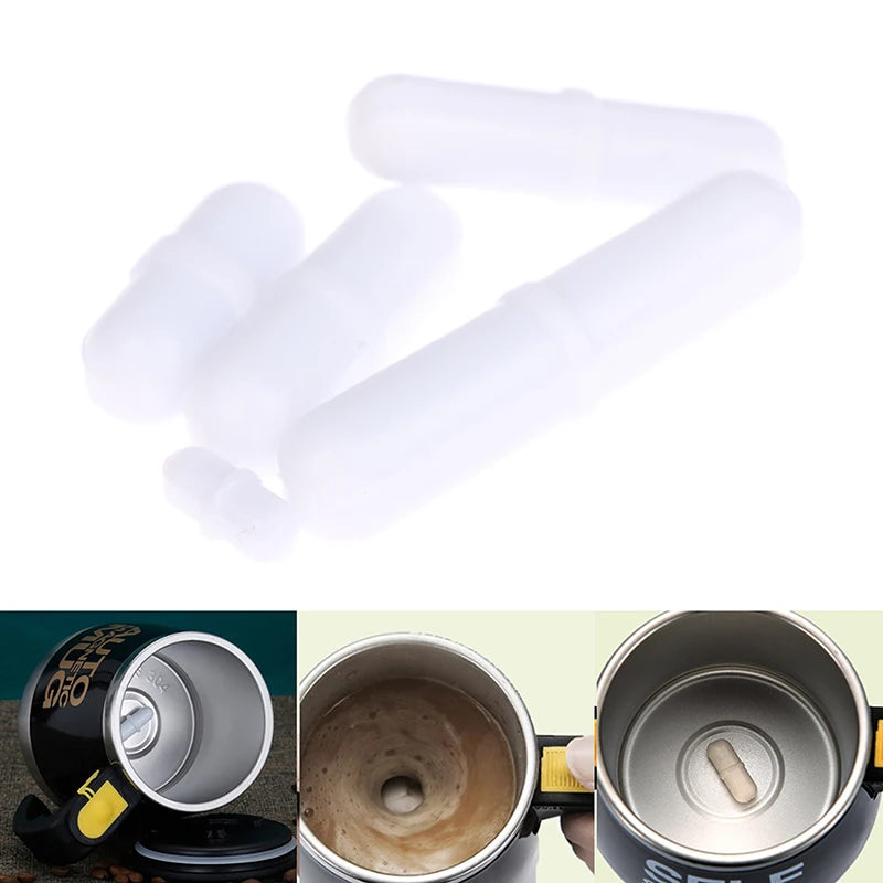 Automatic Self Stirring Magnetic Mug Capsule Cylindrical Magnetic Stirring Rod Non-Corroding Smart Mixer Thermal Cup Accessories